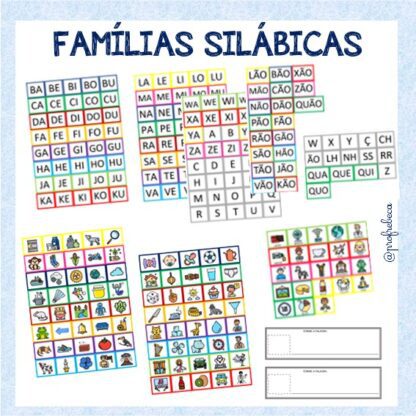 Recurso Famílias Silábicas