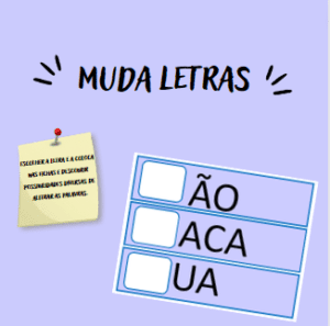 Muda letras