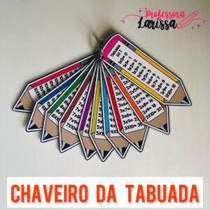 Chaveiro da Tabuada 🥰