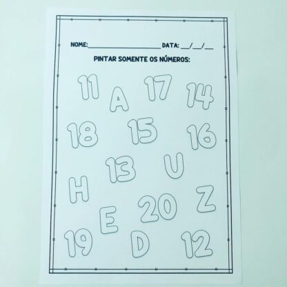 Kit números do 11 ao 20 🔢🎉 - Image 3