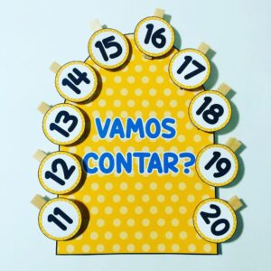 Kit números do 11 ao 20 🔢🎉