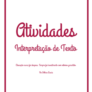 Apostila de Interpretação de Texto