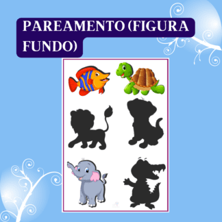 Pareamento (figura fundo) - Animais