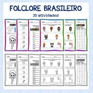 Atividades para Ensino Fundamental - Folclore