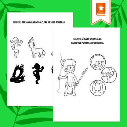 Livrinho Ler e Colorir Folclore Brasileiro - Image 3