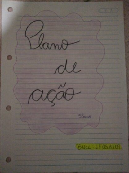 Plano de ação