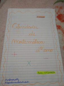 Atividades de matemática