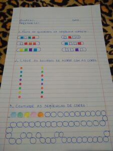 Sequência de cores