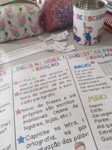 Hora de escrever- Produção textual