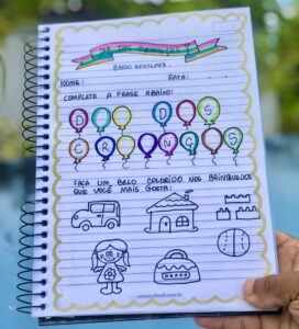 Dia das crianças (caderno)