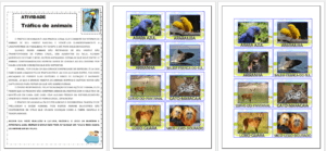 Atividade sobre tráfico de animais