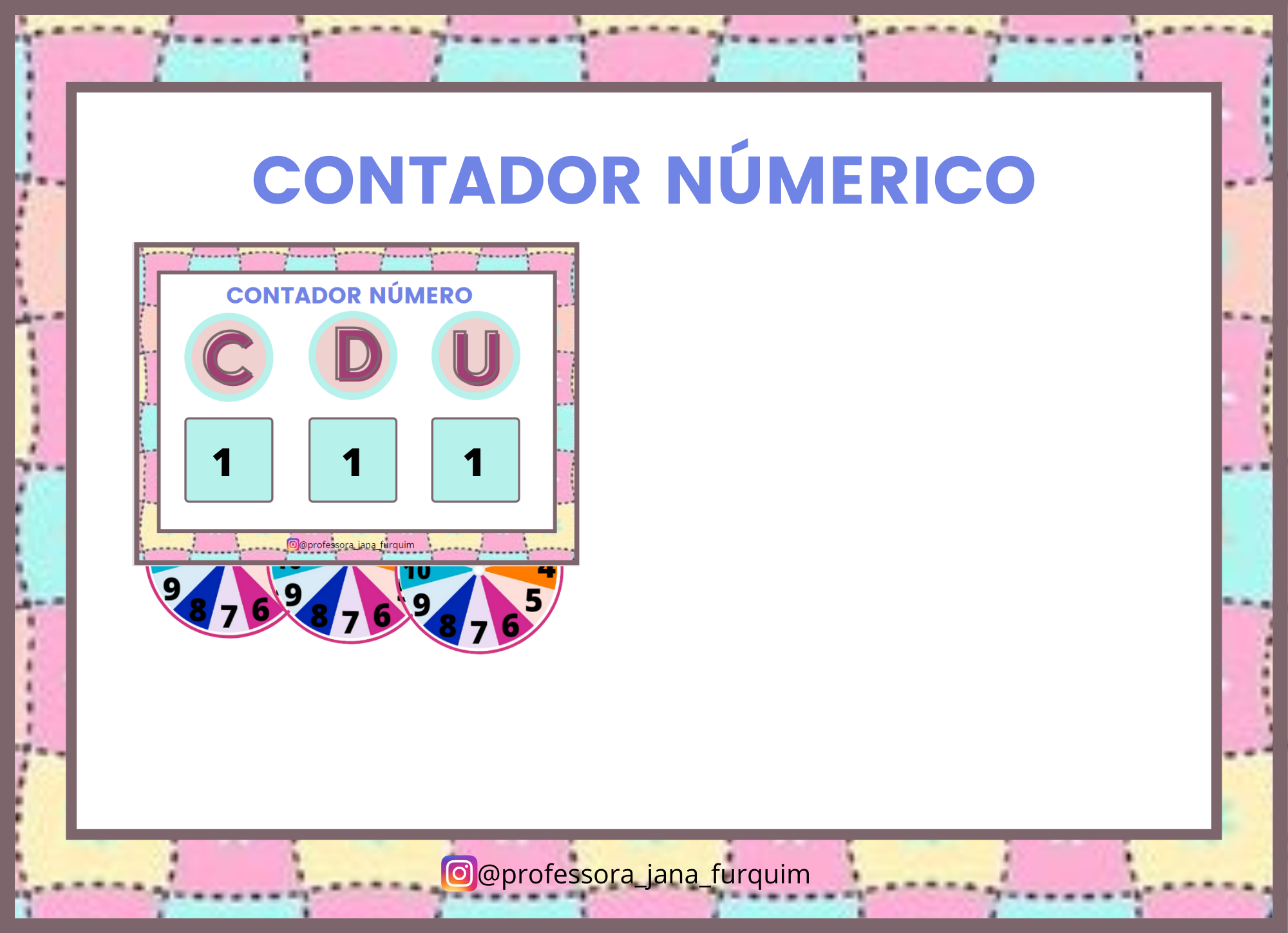 CONTADOR NÚMERICO