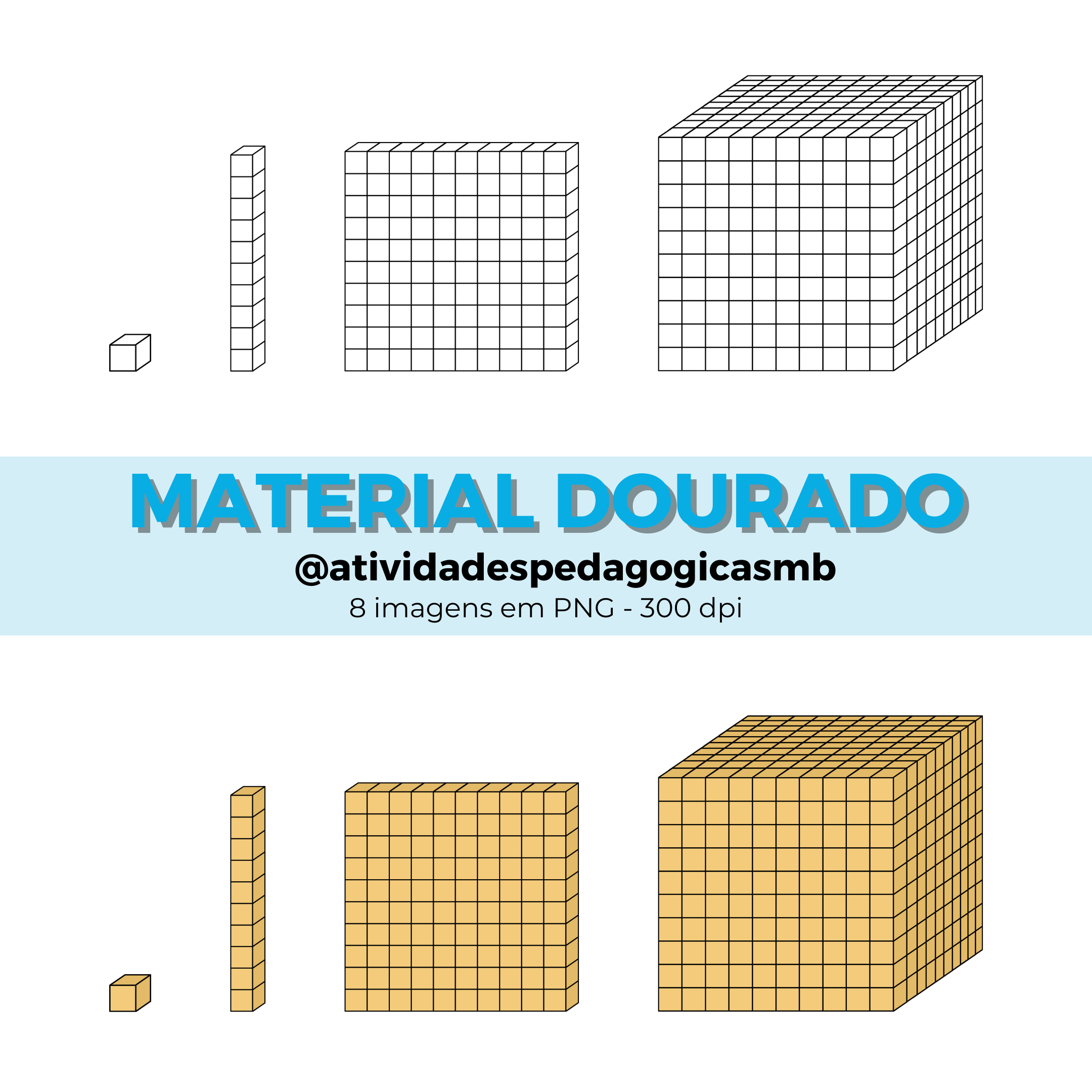 **FREEBIE** CLIPART Material Dourado (PNG)