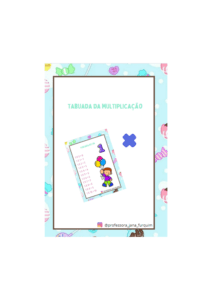 TABUADA CHAVEIRO DA MULTIPLICAÇÃO