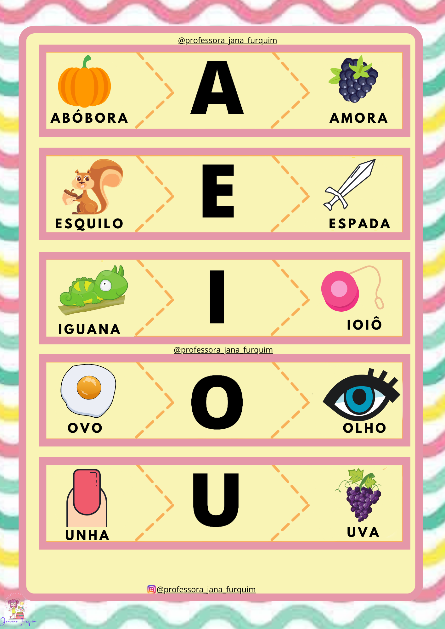 QUEBRA CABEÇA DAS VOGAIS