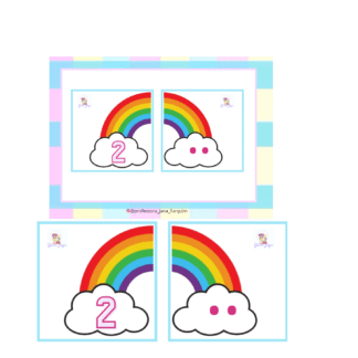 QUEBRA CABEÇA ARCO IRIS
