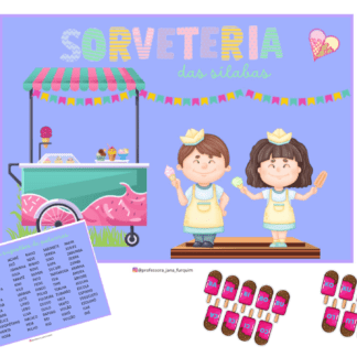 SORVETERIA DAS SÍLABAS