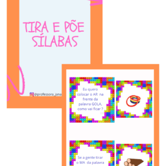 TIRA E PÕE SÍLABAS
