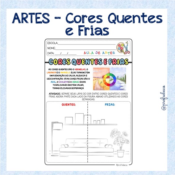 base foto divulgação Cores Quentes e FRias