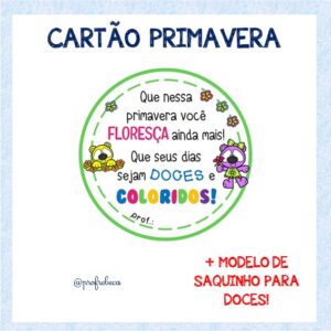 Cartão Primavera