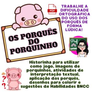 OS PORQUÊS DO PORQUINHO