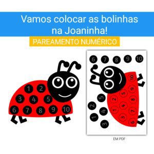 Joaninha Numérica 1 ao 10