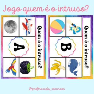 Jogo quem é o intruso