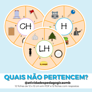 Quais não pertencem? H, NH, LH e CH (PDF)