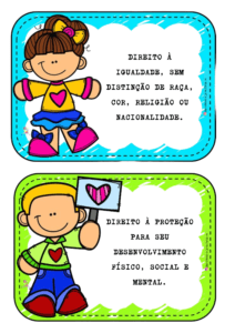 CARD DIREITOS DA CRIANÇA