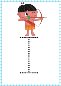 Card Alfabeto Pontilhado