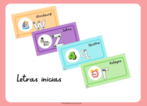 LETRAS INICIAIS