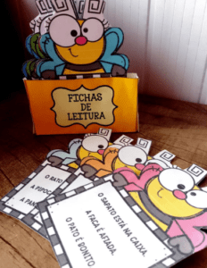 FICHAS DE LEITURA – FRASES