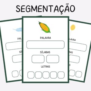 Alfabetização – Segmentação de Palavras