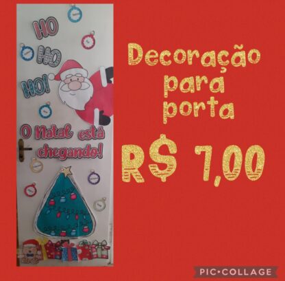 Painel para porta Natal