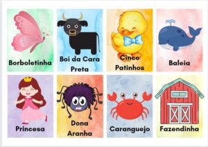 Flashcards musicas infantis