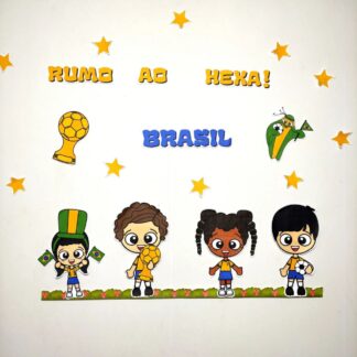 Painel copa e moldura para foto