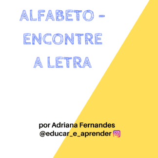Encontre a letra minúscula