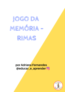 Jogo da Memória – Rimas
