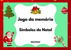 Jogo da memória – Simbolos do Natal