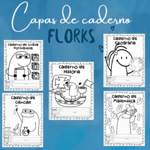 Capas de caderno Florks