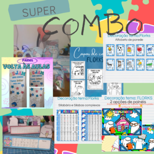 Combo Volta às aulas Florks