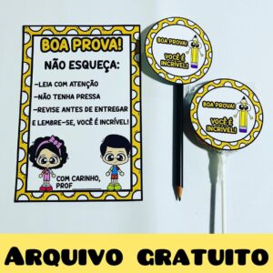 Kit Boa prova ✏️😍