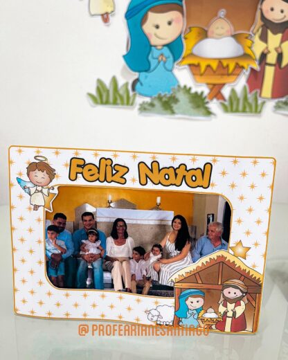 PORTA RETRATO NATAL CRISTÃO
