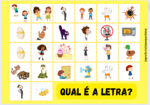 Qual é a letra?