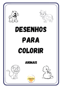 Apostila para Colorir – Animais