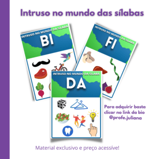 Intruso no mundo das Sílabas