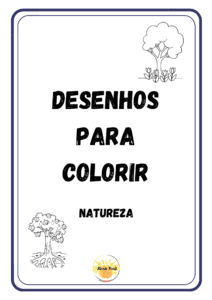 Apostila para Colorir – Natureza