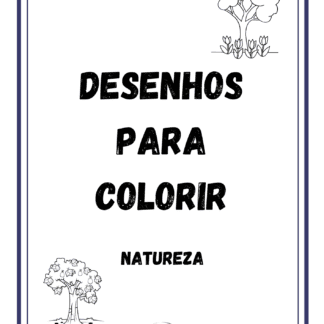 Apostila para Colorir - Natureza
