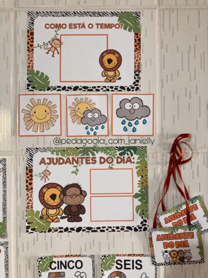 ARQUIVOS - KIT DECORAÇÃO PARA SALA DE AULA SAFARI (2023) - Image 9