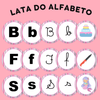 LATA DO ALFABETO